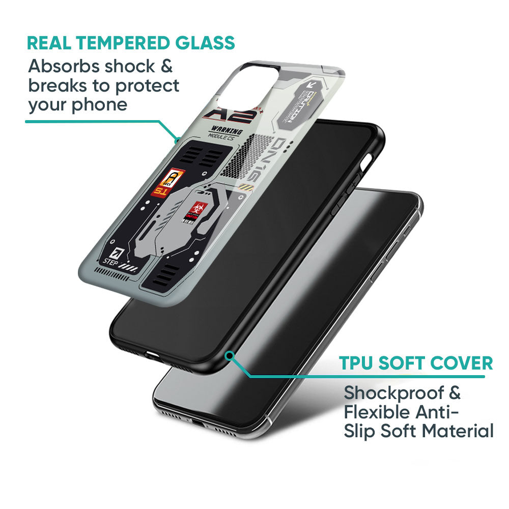 Techno Vibes Glass Case for iPhone XS Max
