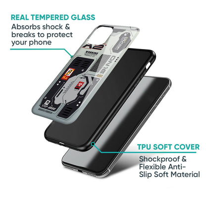 Techno Vibes Glass Case for iPhone XS Max