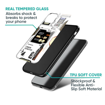 Tech Display Glass Case for iPhone XS Max