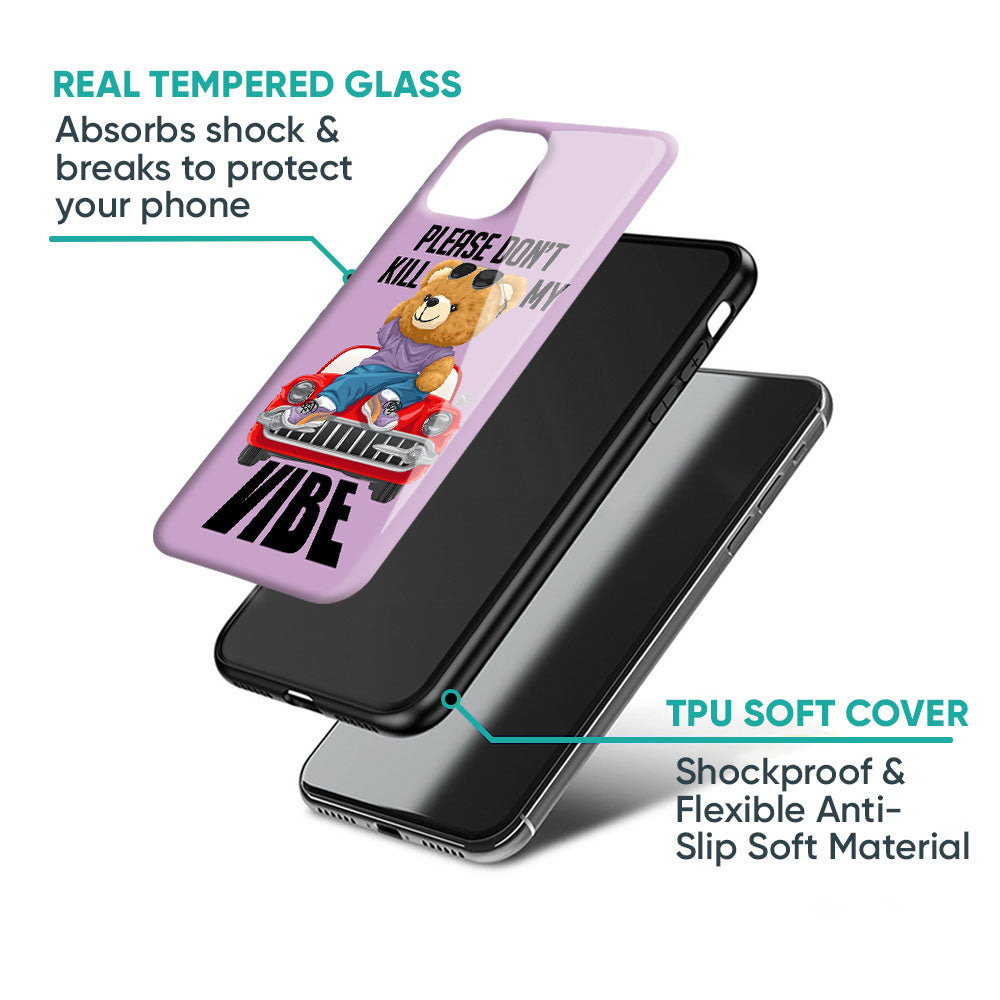 Don't Kill My Vibe Glass Case for iPhone XS Max