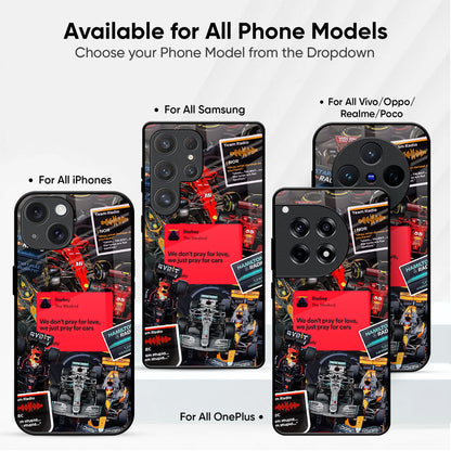 Scarlet Phantom Glass Case