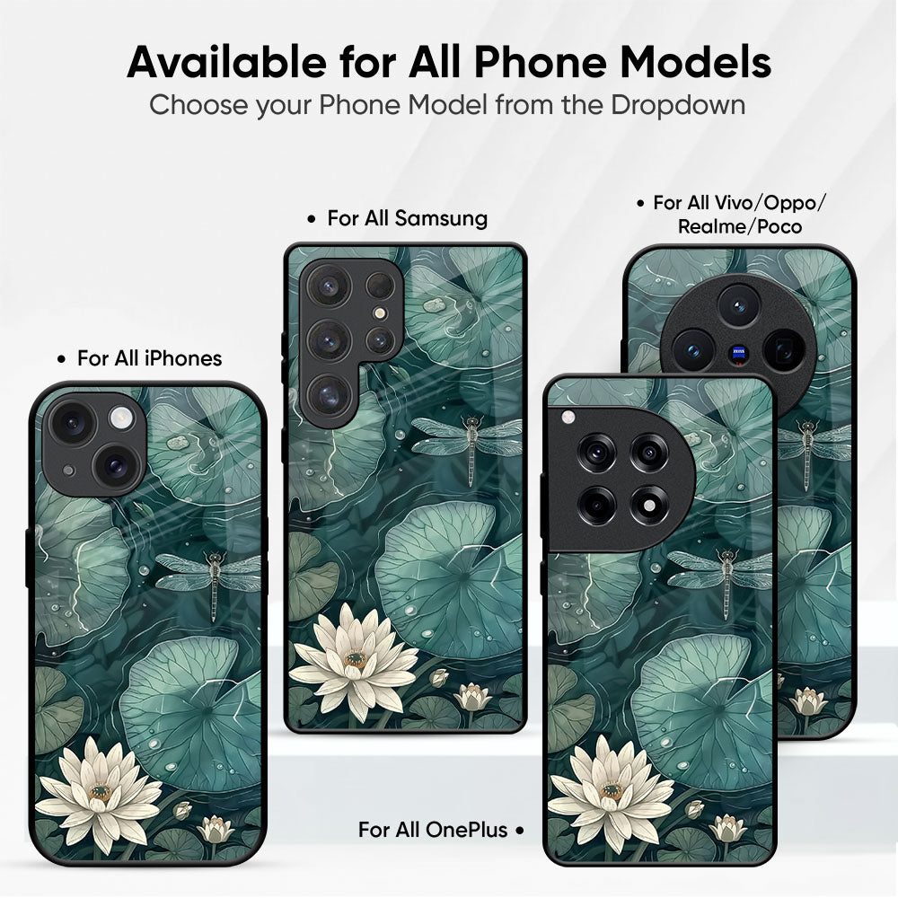 Petals of Peace Glass Case