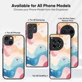 Love Wave Glass Case