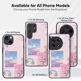 Petal Paradise Glass Case