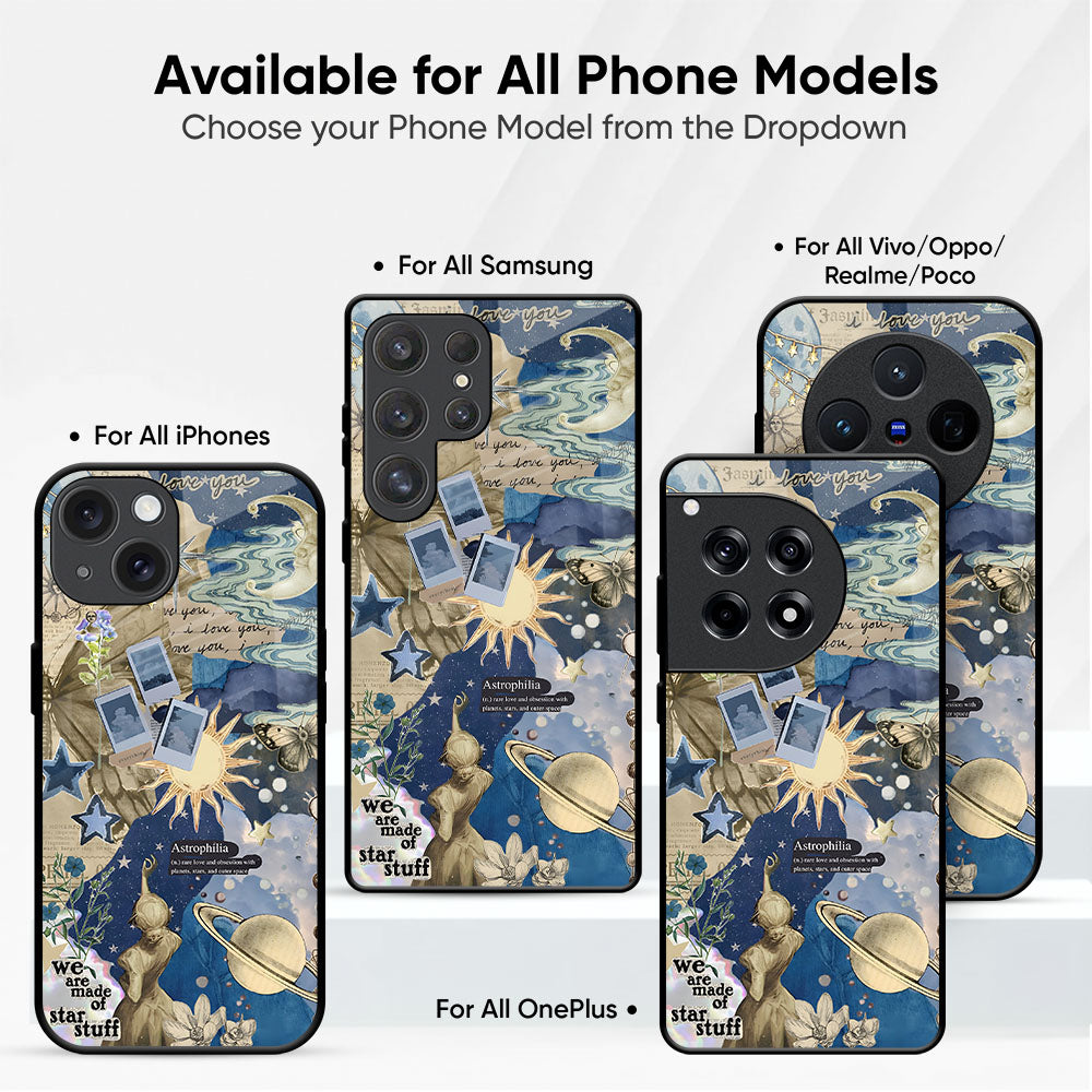 Infinite Stardust Glass Case