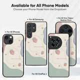 Strawberry Splash Glass Case