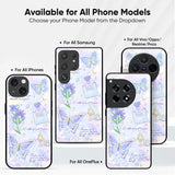 Petals and Wings Glass Case