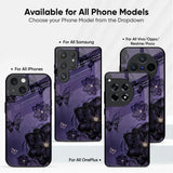 Purple Paradise Glass Case