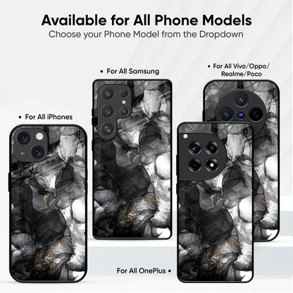 Charcoal Mirage Glass Case