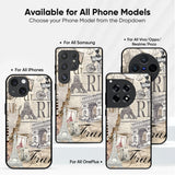 Paris Snapshots Glass Case