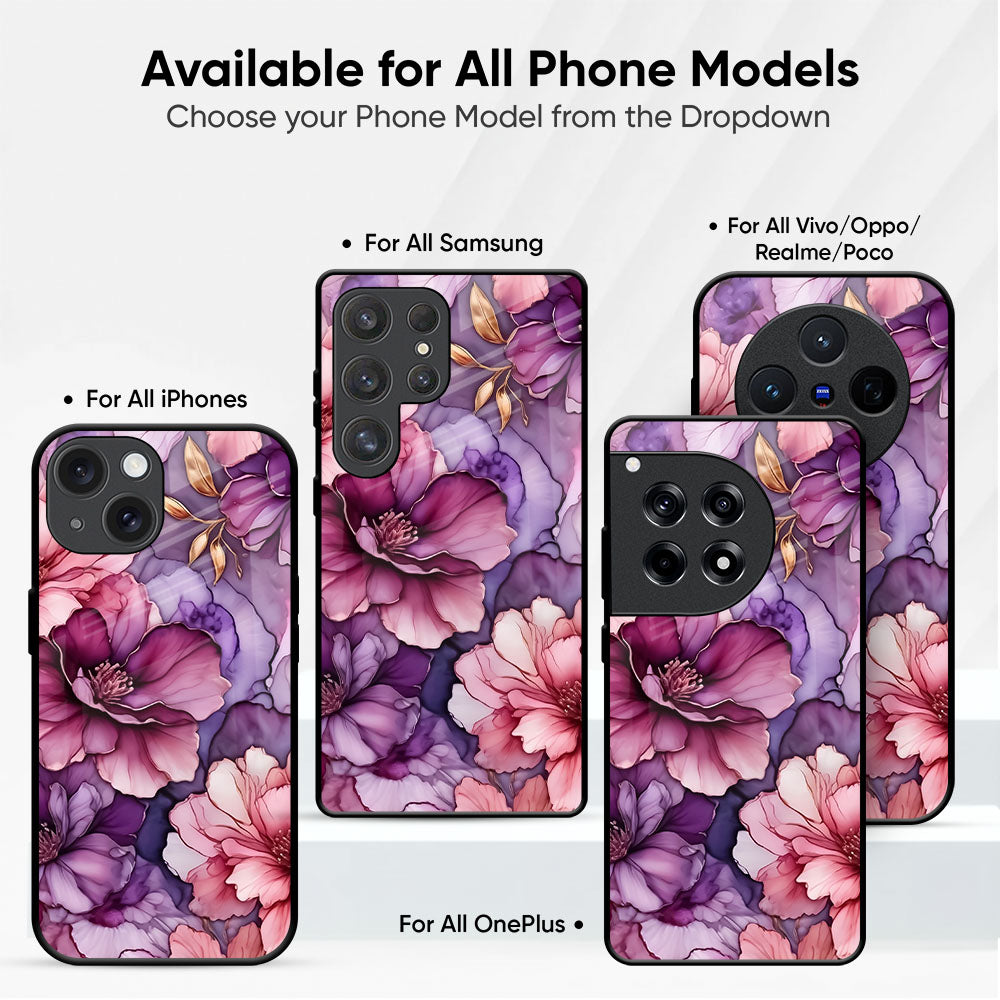 Petal Mirage Glass Case