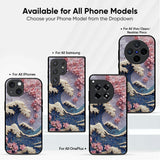 Petal Wave Glass Case