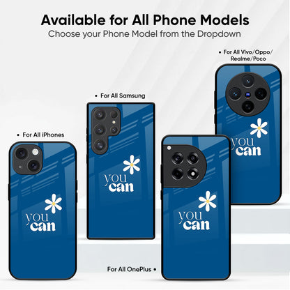 You Can Daisy Glass Case
