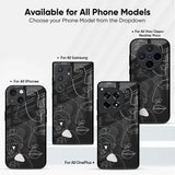 Face Art Glass Case