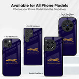 Golden Cheetah Glass Case