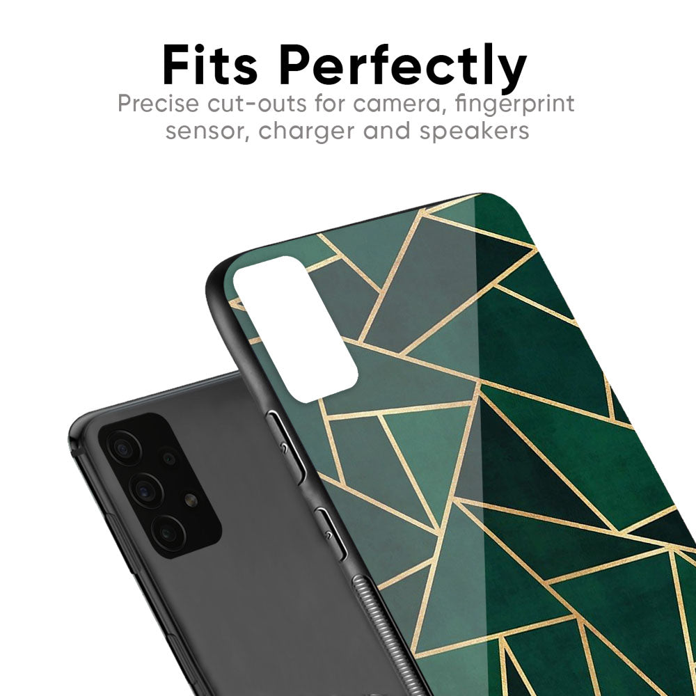 Abstract Green Glass Case For Google Pixel 10 Pro XL 5G
