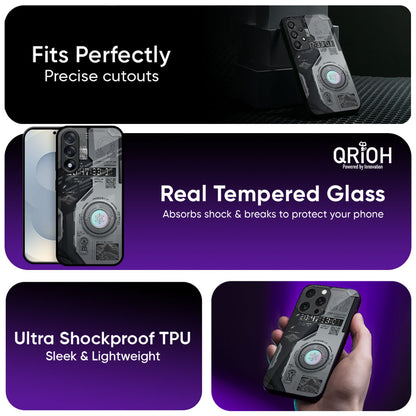 Stealth Slate Glass Case - Glass Back Cover for Phone (View 3)