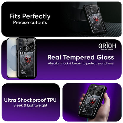 Cyborg Knight Glass Case - Glass Back Cover for Phone (View 3)