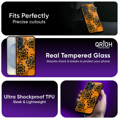 Casino Gold Glass Case - Glass Back Cover for Phone (View 3)