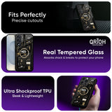 Amber Flux Glass Case - Glass Back Cover for Phone (View 3)