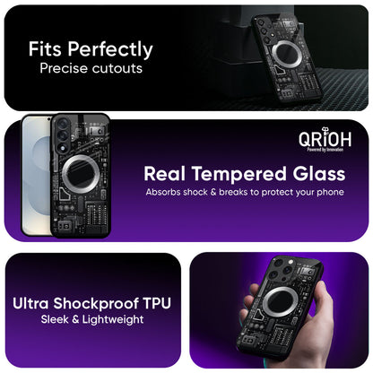 Obsidian Aura Glass Case - Glass Back Cover for Phone (View 3)
