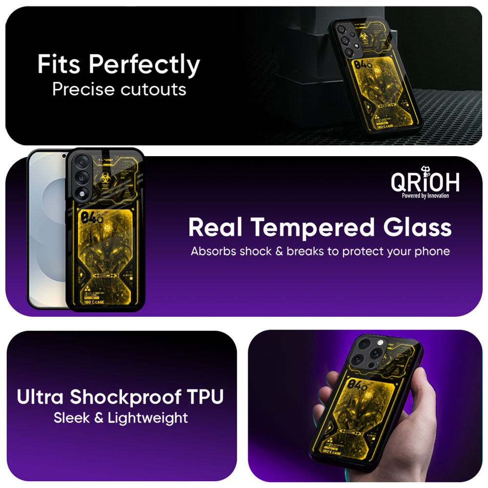 Armor Striker Glass Case - Glass Back Cover for Phone (View 3)
