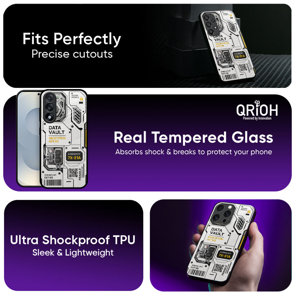 Tech Node Glass Case - Glass Back Cover for Phone (View 3)
