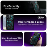 Sonic Blue Glass Case - Glass Back Cover for Phone (View 3)