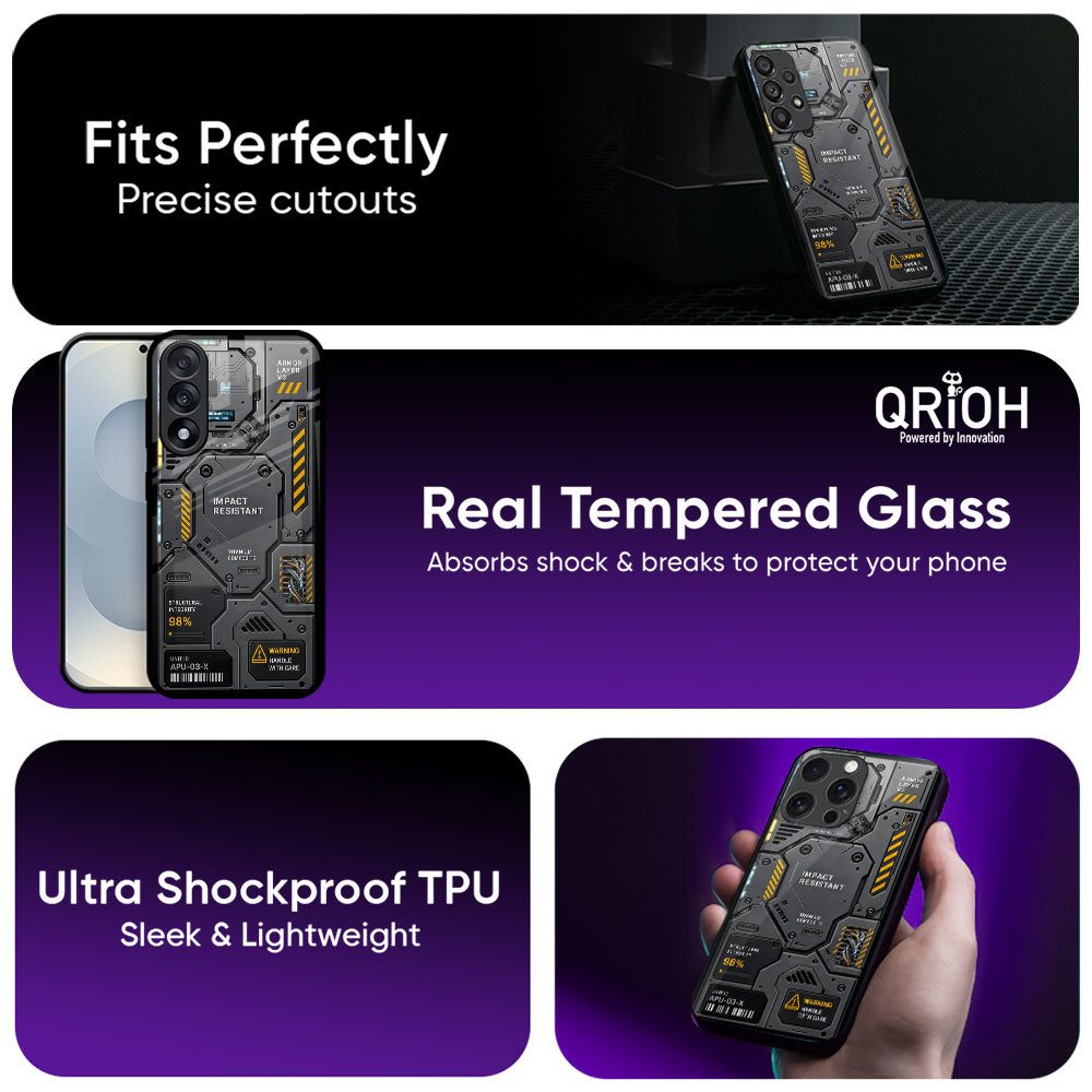 Ops Unit Glass Case - Glass Back Cover for Phone (View 3)