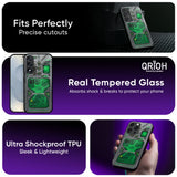 Toxic Strand Glass Case - Glass Back Cover for Phone (View 3)