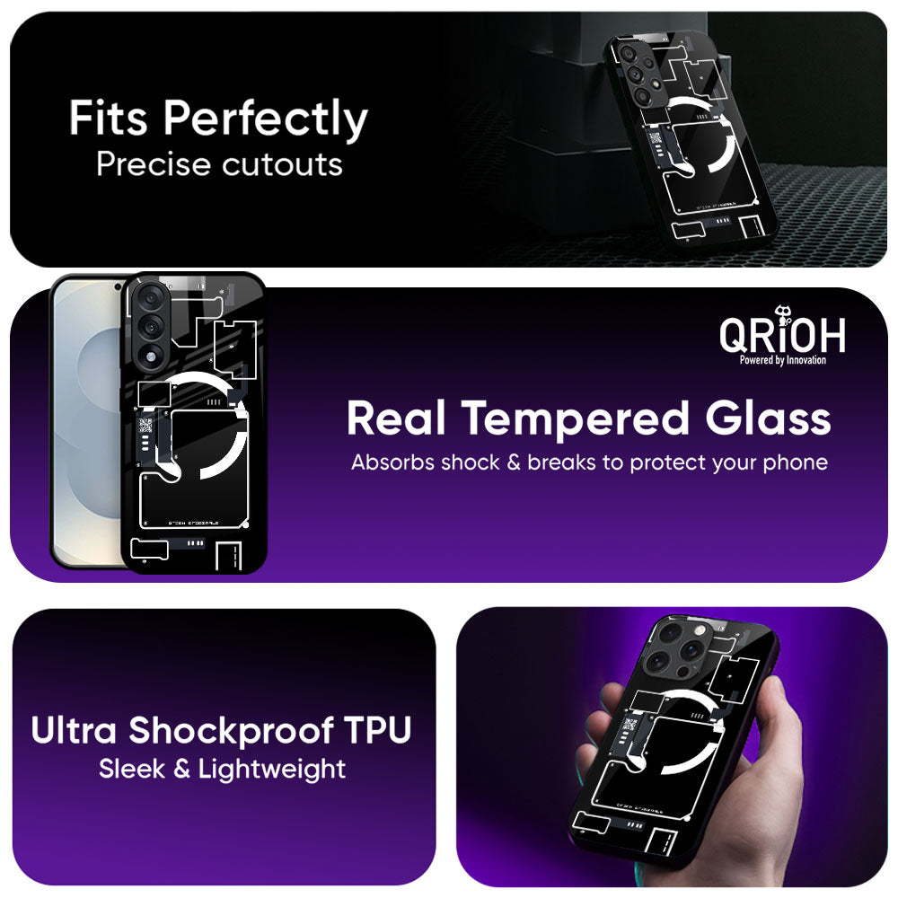 Code Trace Glass Case - Glass Back Cover for Phone (View 3)