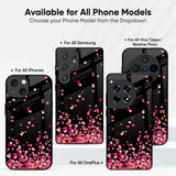 Heart Rain Fall Glass Case