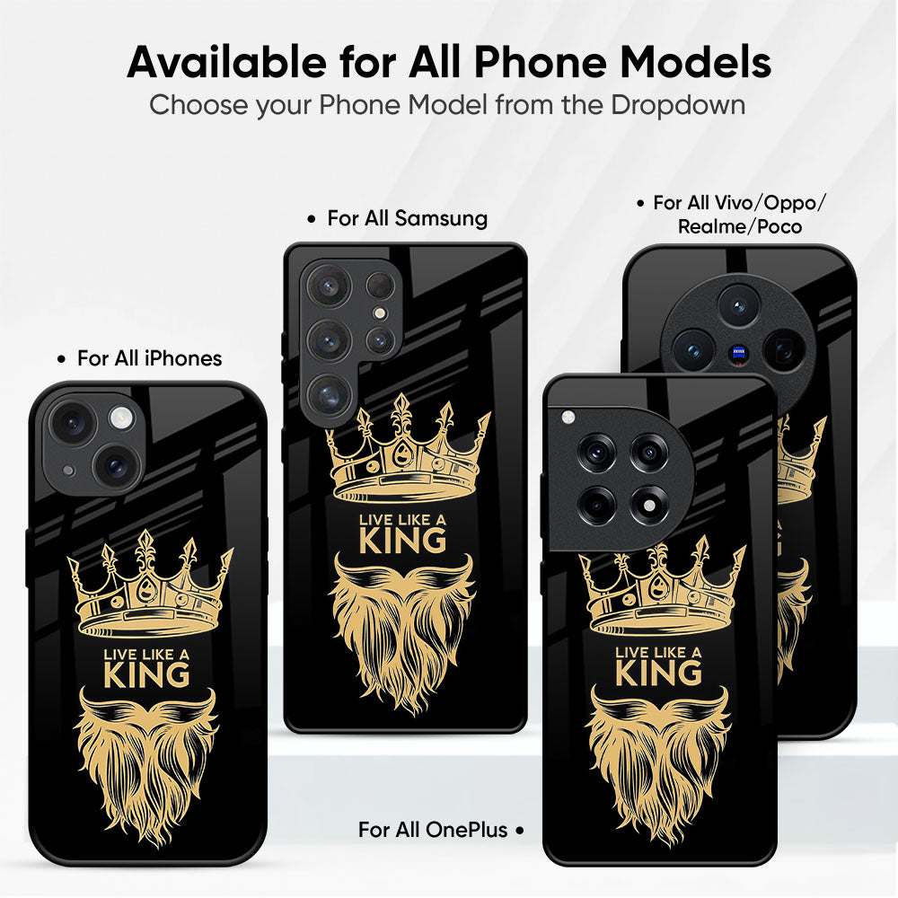 King Life Glass Case