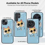 Adorable Cute Kitty Glass Case