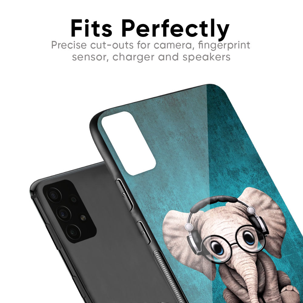 Adorable Baby Elephant Glass Case For Google Pixel 10 5G