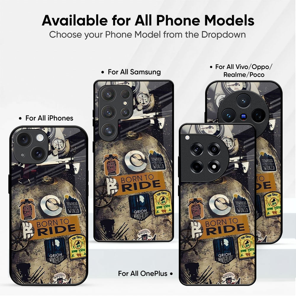 Ride Mode On Glass Case