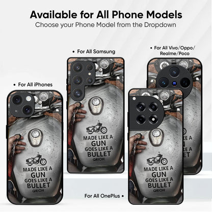 Royal Bike Glass Case
