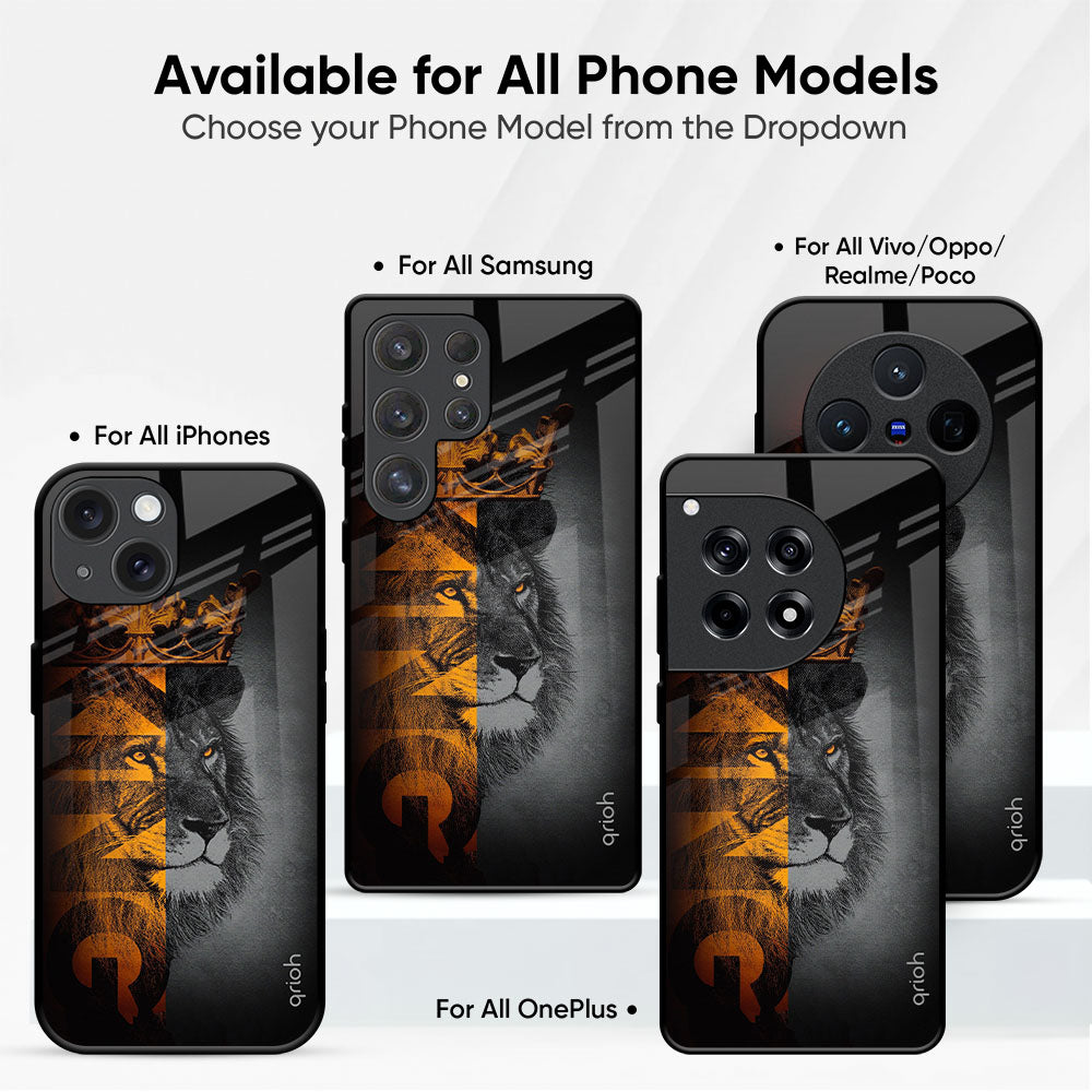 King Of Forest Glass Case