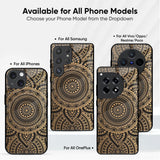 Luxury Mandala Glass Case