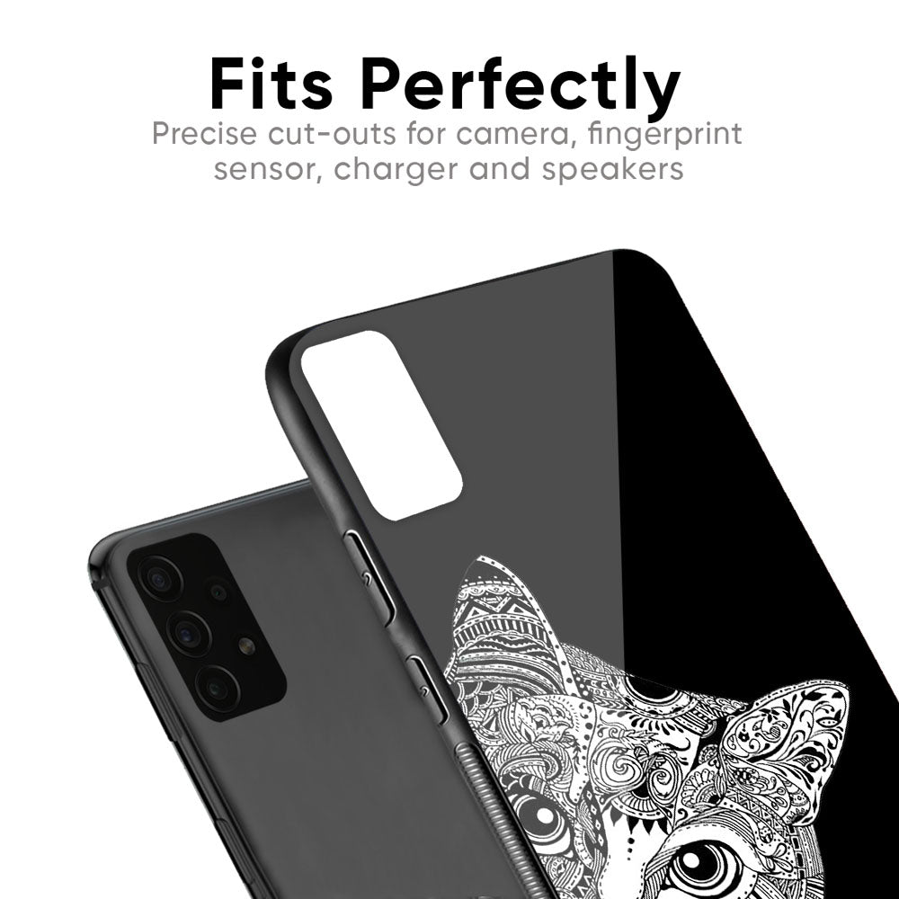 Kitten Mandala Glass Case for Google Pixel 10 5G