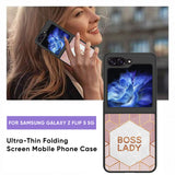 Boss Lady Glass Case for Samsung Galaxy Z Flip5 5G