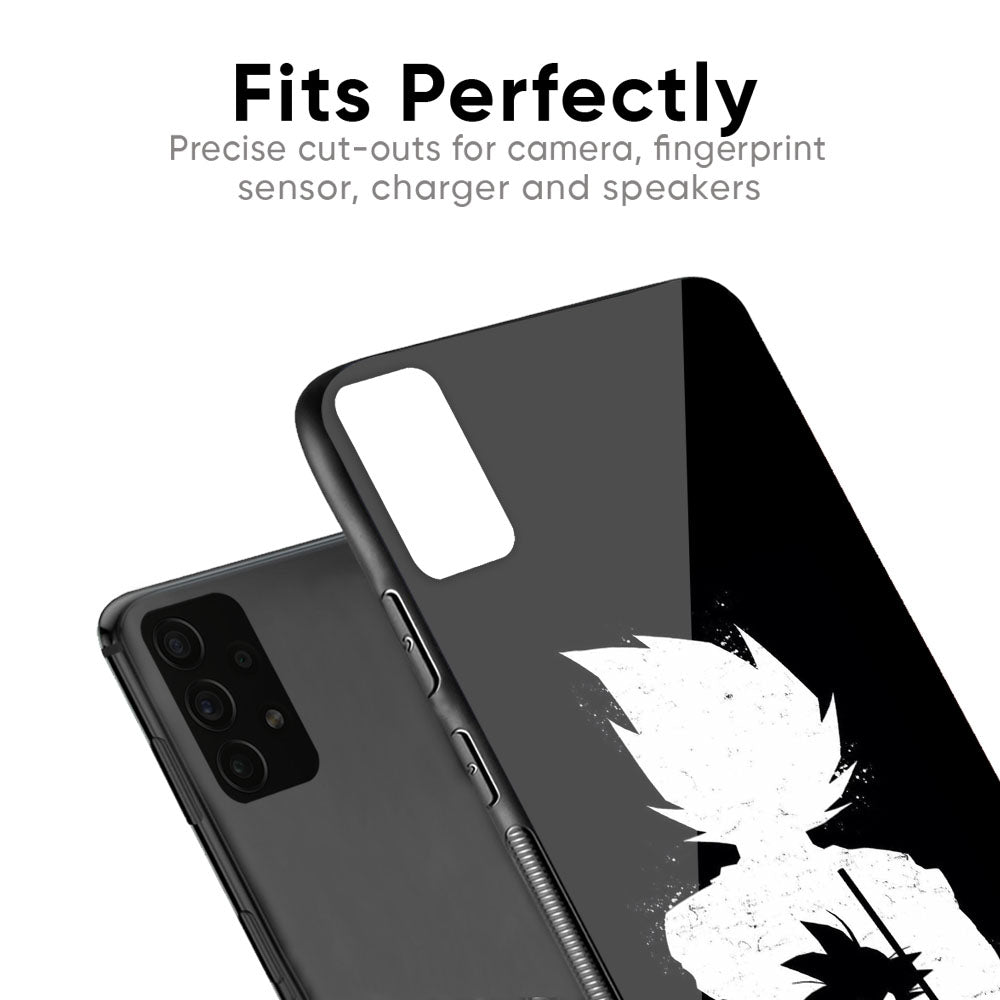 Monochrome Goku Glass Case for Google Pixel 10 5G
