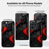 Modern Camo Abstract Glass Case