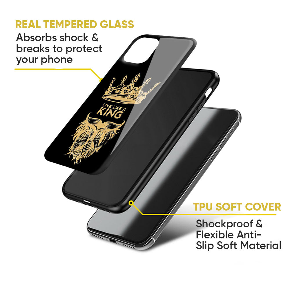 King Life Glass Case for Google Pixel 8A