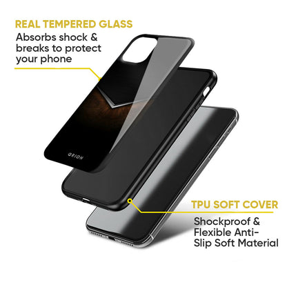 Dark Walnut Glass Case for Google Pixel 8A
