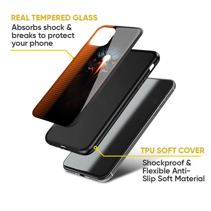 Angry Eagle Glass Case for Google Pixel 8A