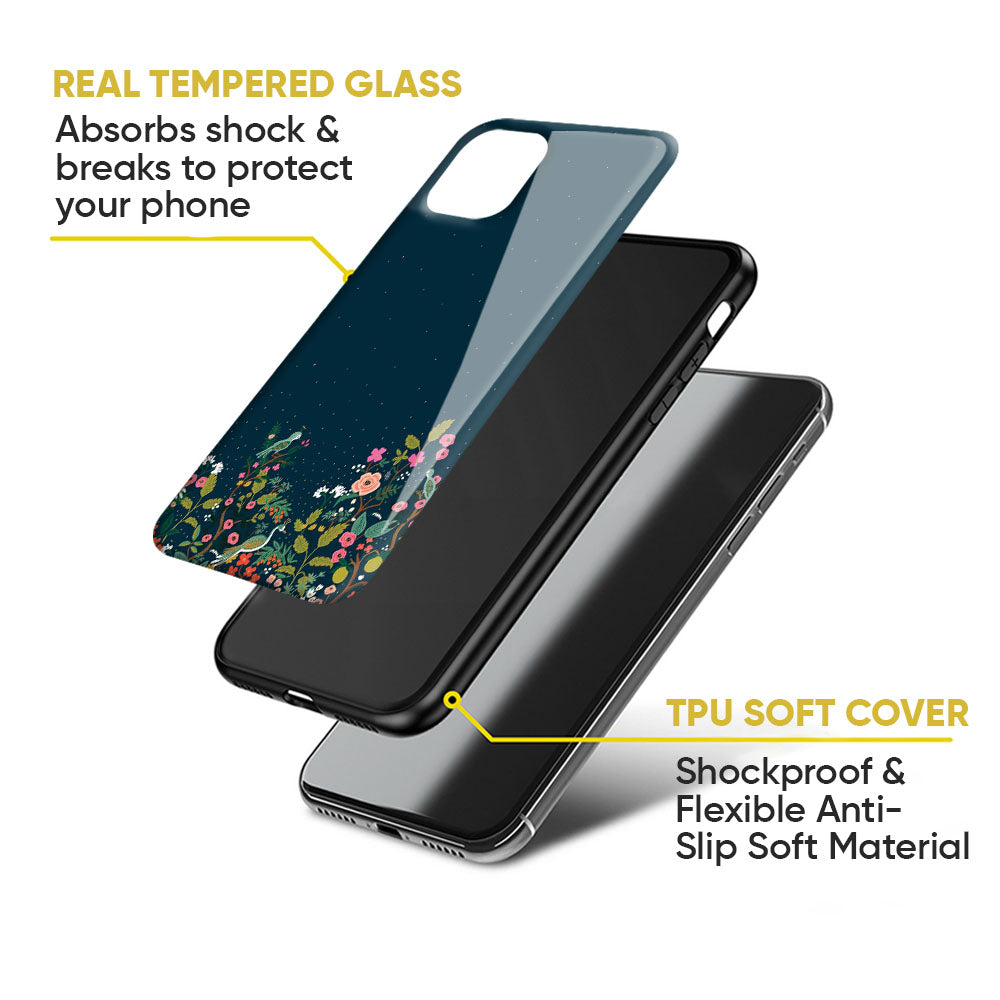 Small Garden Glass Case for Google Pixel 8A