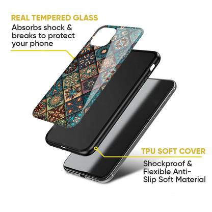 Retro Art Glass Case for Google Pixel 8A