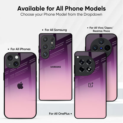 Purple Gradient Glass case