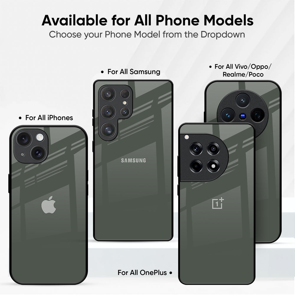 Charcoal Glass Case